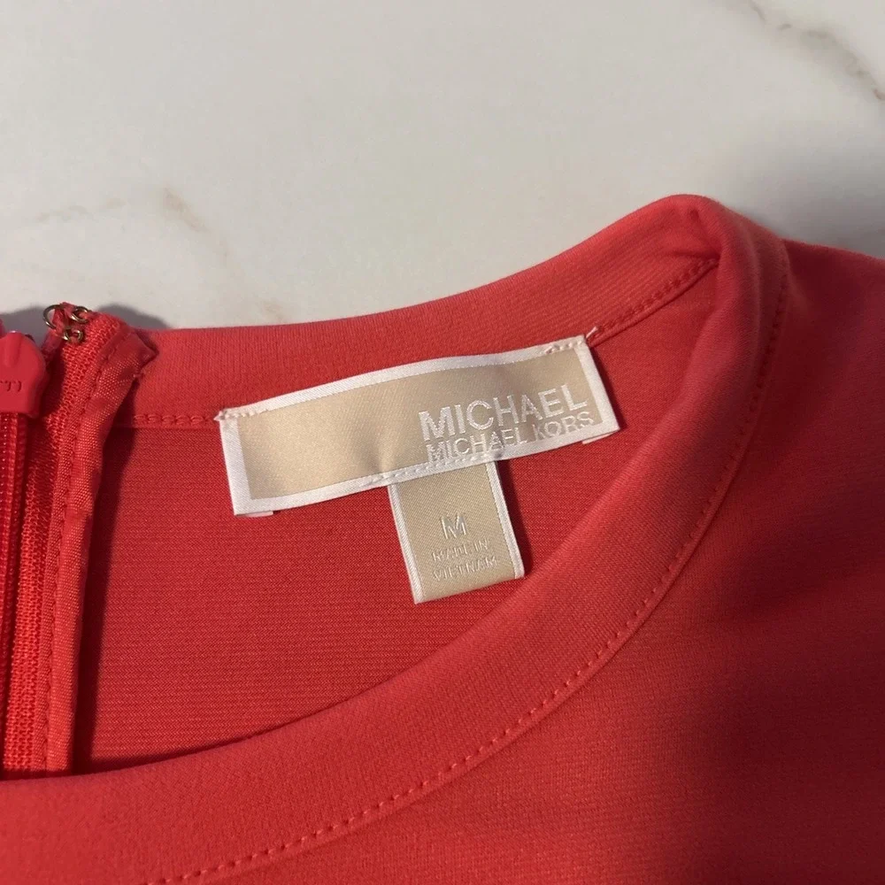 Michael Kors Womens‎ Dress Knit Coral Reef Sz M
